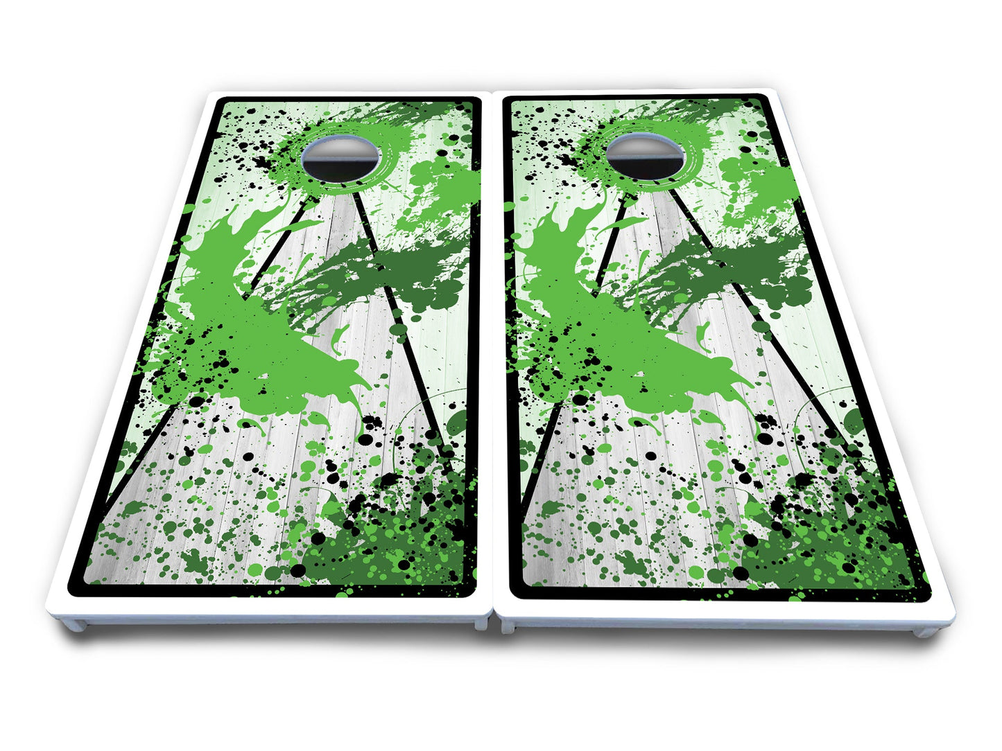 Paint Splatter Cornhole Boards - All Weather Series