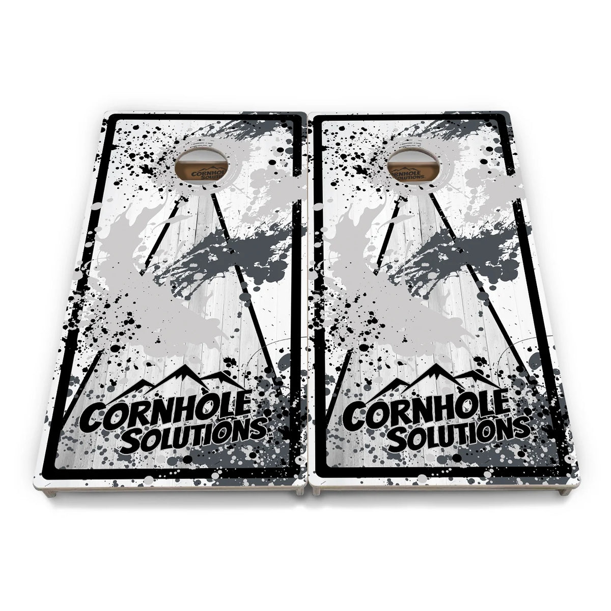 Paint Splatter Cornhole Boards – Tournament Series