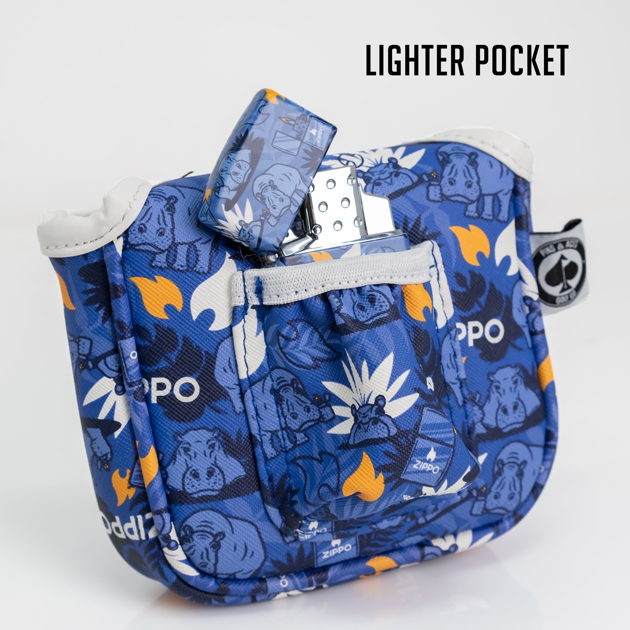 Pins and Aces Mallet Putter Cover - Thumbnail 3