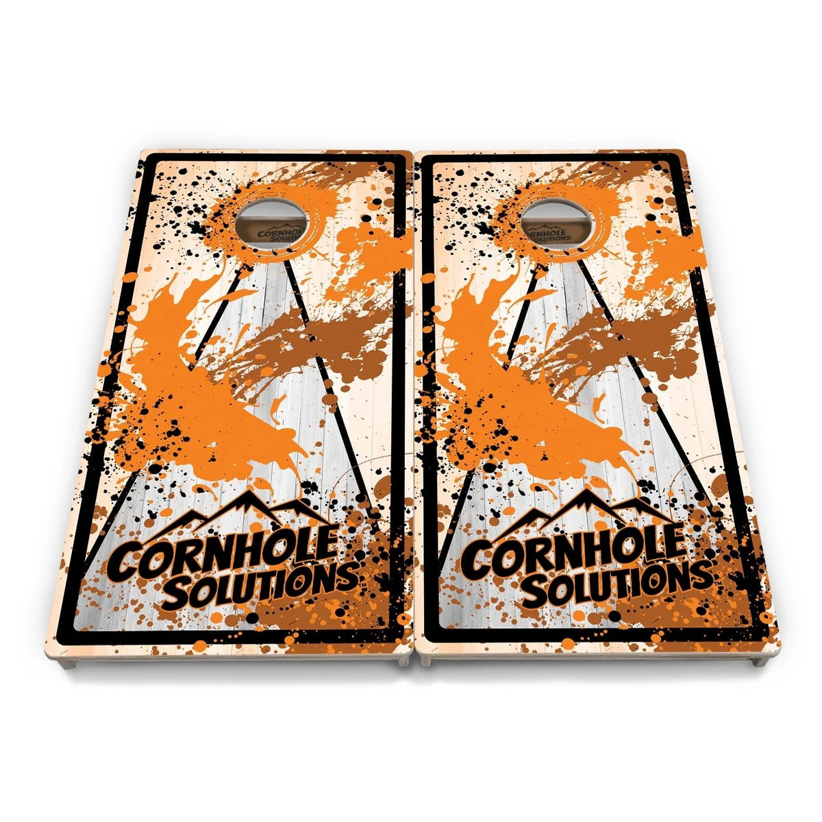 Paint Splatter Cornhole Boards – Tournament Series