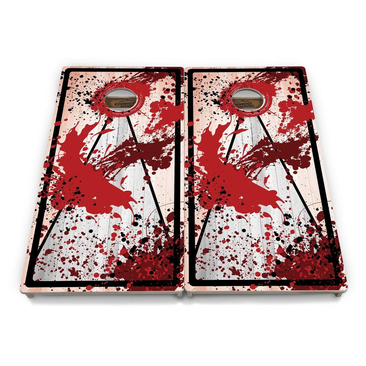 Paint Splatter Cornhole Boards – Tournament Series