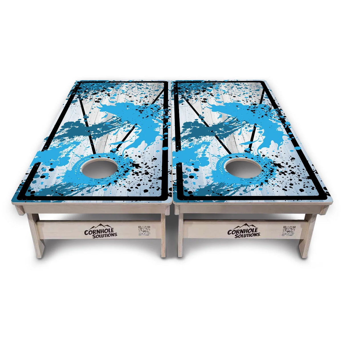 Paint Splatter Cornhole Boards – Tournament Series