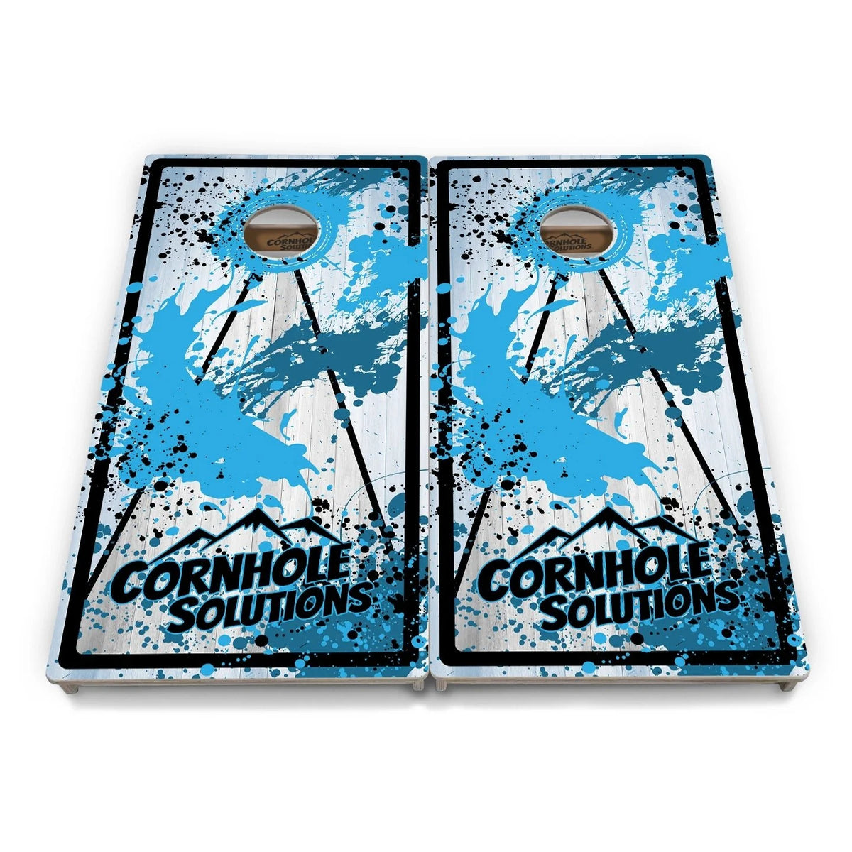 Paint Splatter Cornhole Boards – Tournament Series