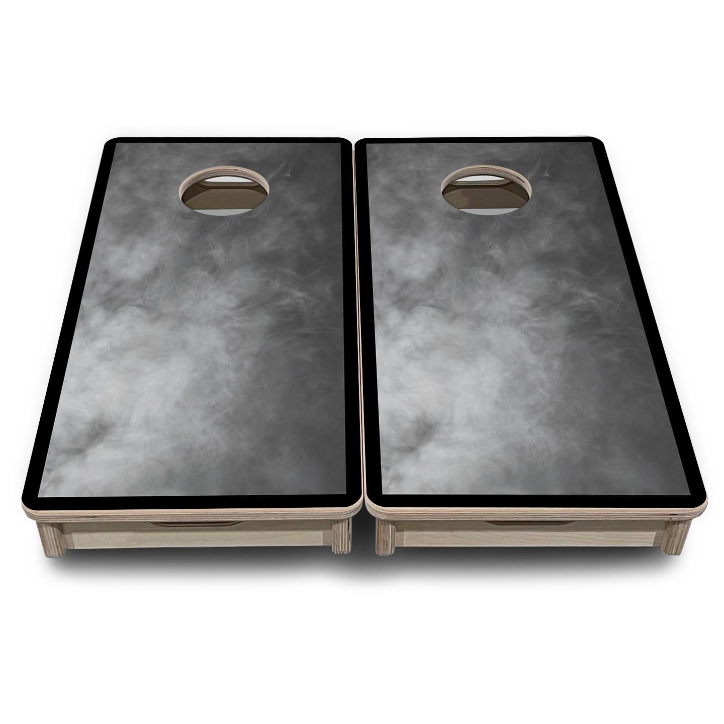 Smoke - Mini Cornhole Board Set (12" x 24") with 8 Mini Bags