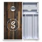 Wood Wreath Letter Cornhole Boards - All Weather Series