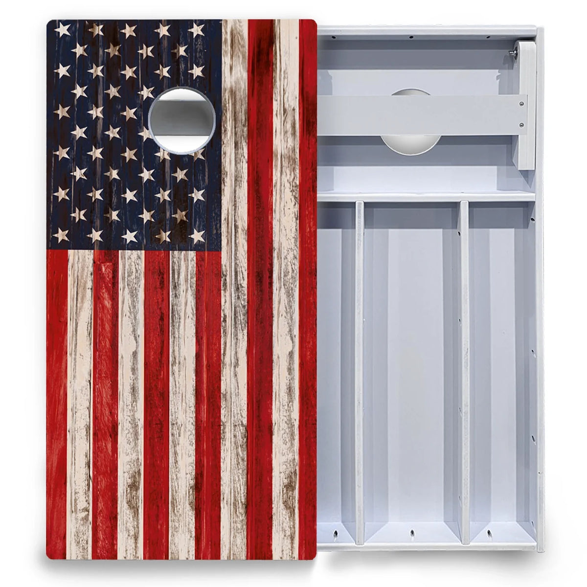 Antique Flag Cornhole Boards - All Weather Series
