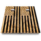 Burnt Flag Cornhole Boards - Backyard Series