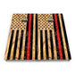First Responder Light Wood Flag Cornhole Boards – Tournament Series