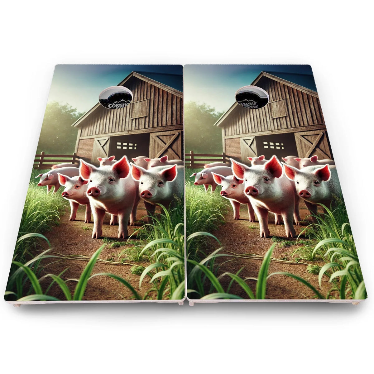 Farm Animal Cornhole Boards – Pro Lite or Pro Elite