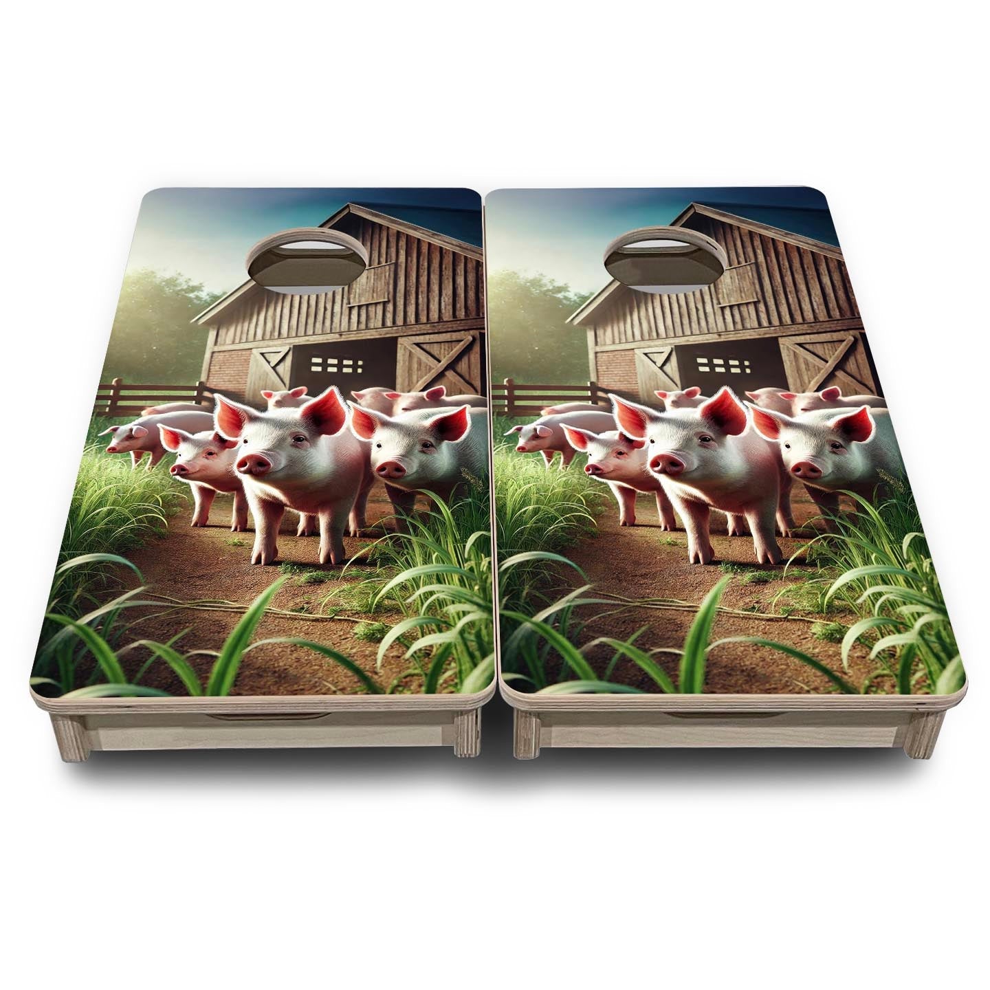 Piglet Parade - Mini or Vacation Size Cornhole Boards