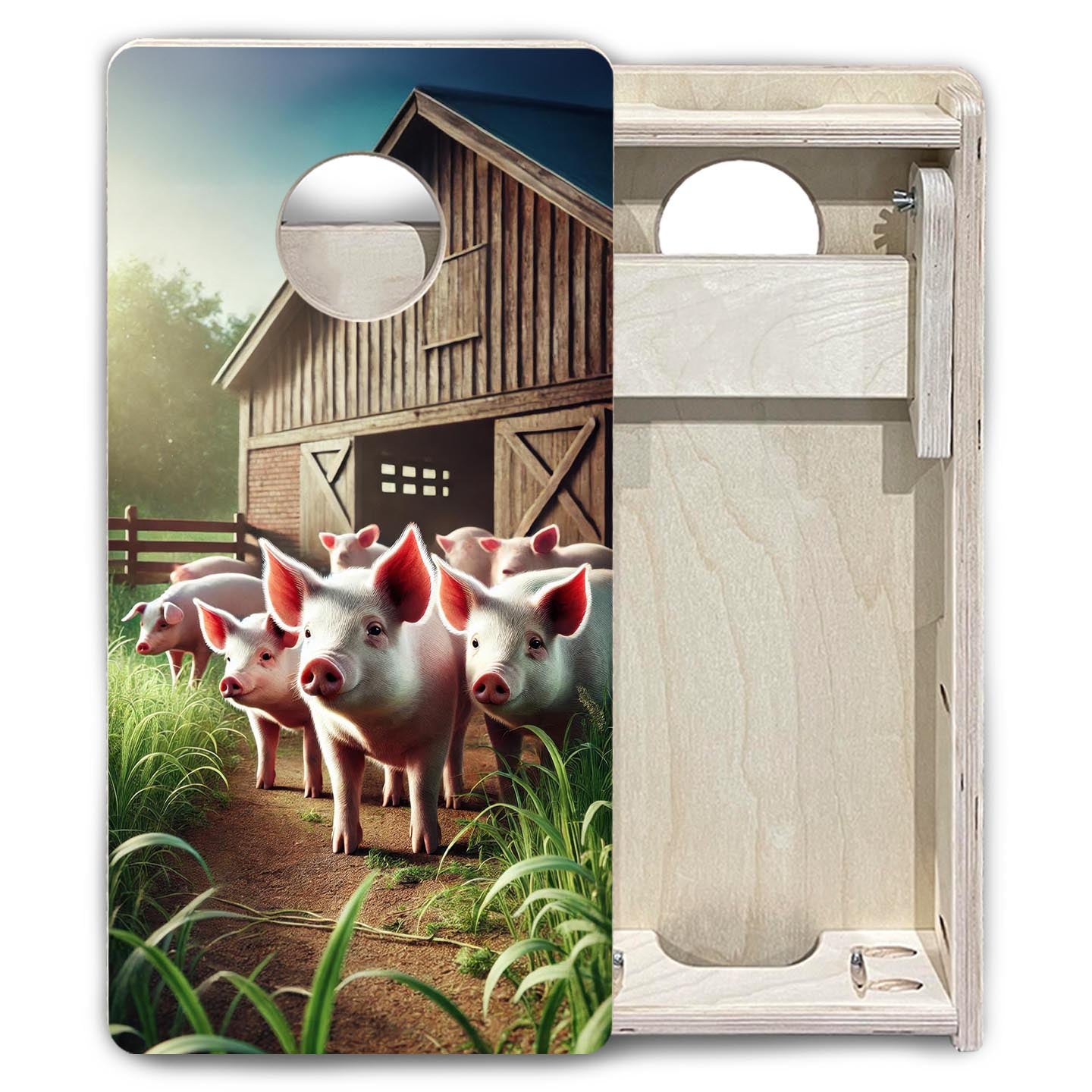 Piglet Parade - Mini or Vacation Size Cornhole Boards