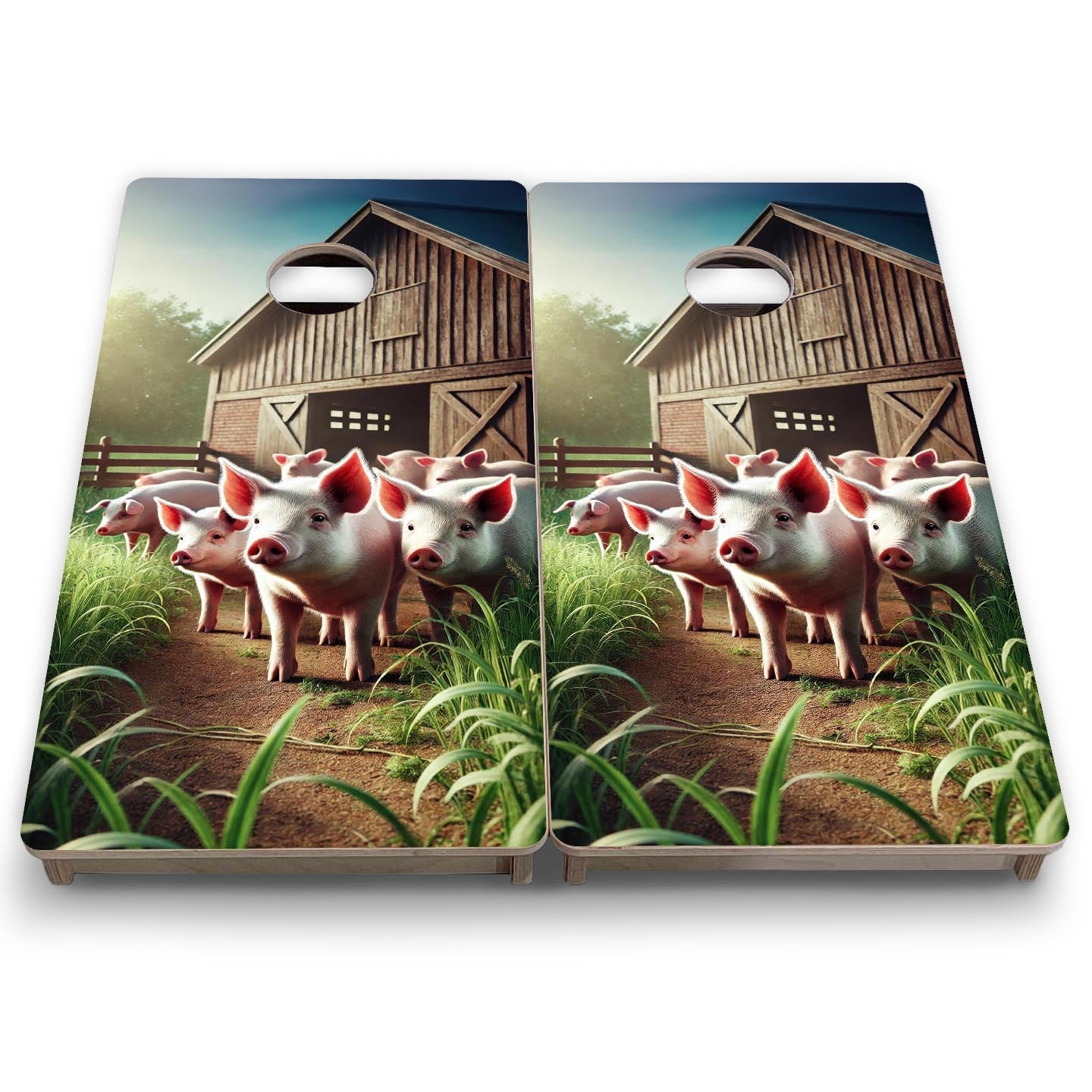 Piglet Parade - Mini or Vacation Size Cornhole Boards