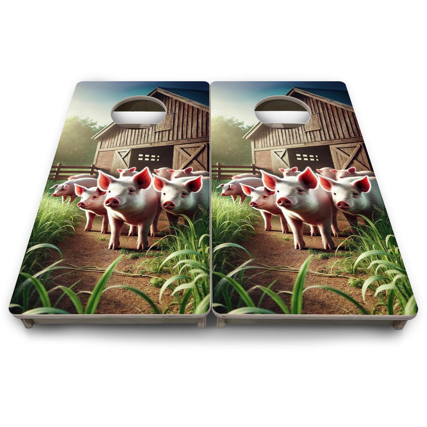 Piglet Parade - Mini or Vacation Size Cornhole Boards