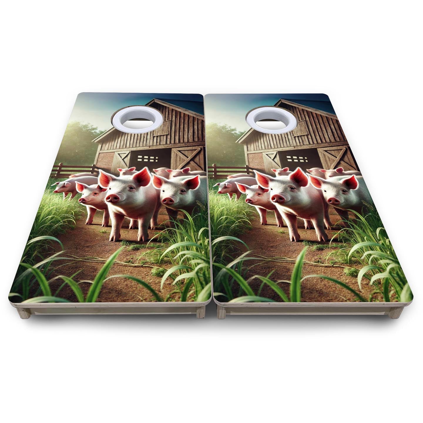 Piglet Parade - Mini or Vacation Size Cornhole Boards