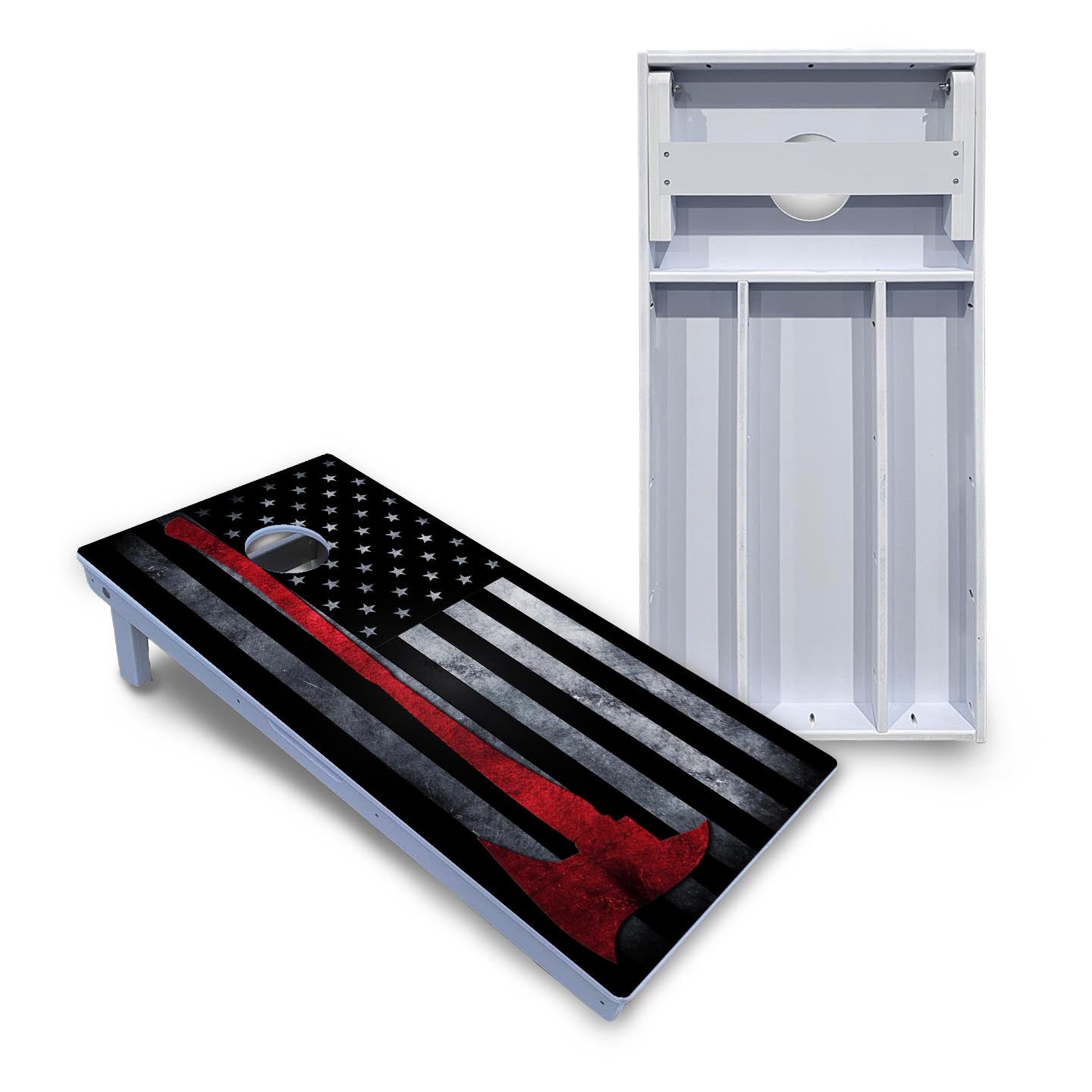Axe Flag Cornhole Boards - All Weather Series