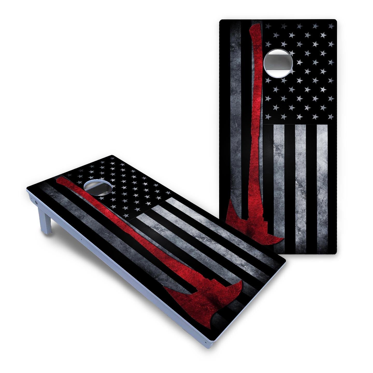 Axe Flag Cornhole Boards - All Weather Series