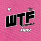 2027 WTF X-RAY Pink carpet - ACL Pro Stamped Cornhole Bags - Set of 4 bags