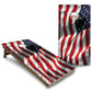 Wavy Flag Cornhole Boards - Backyard Series