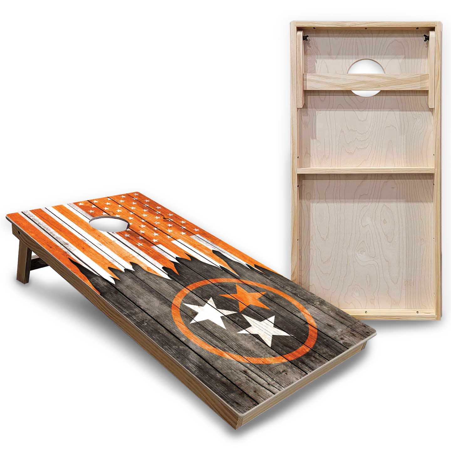 State Themed Cornhole Boards - Backyard Series