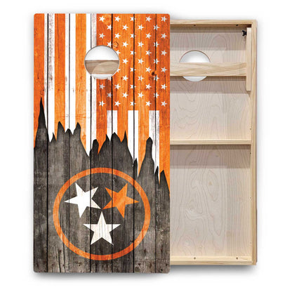 State Themed Cornhole Boards - Backyard Series