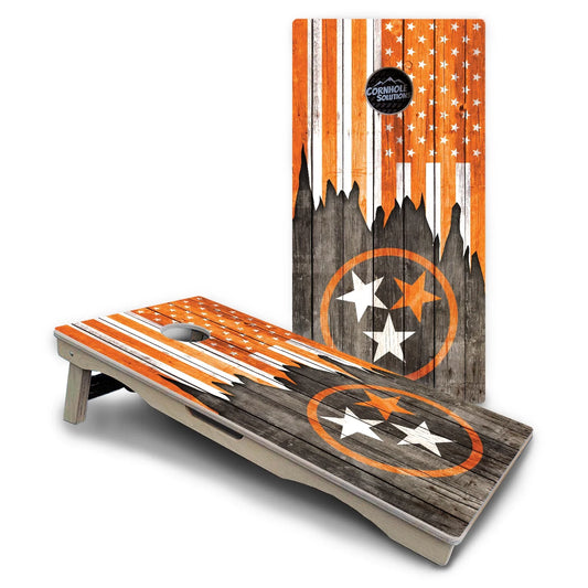 Tennessee Flag Cornhole Boards – Pro Lite or Pro Elite