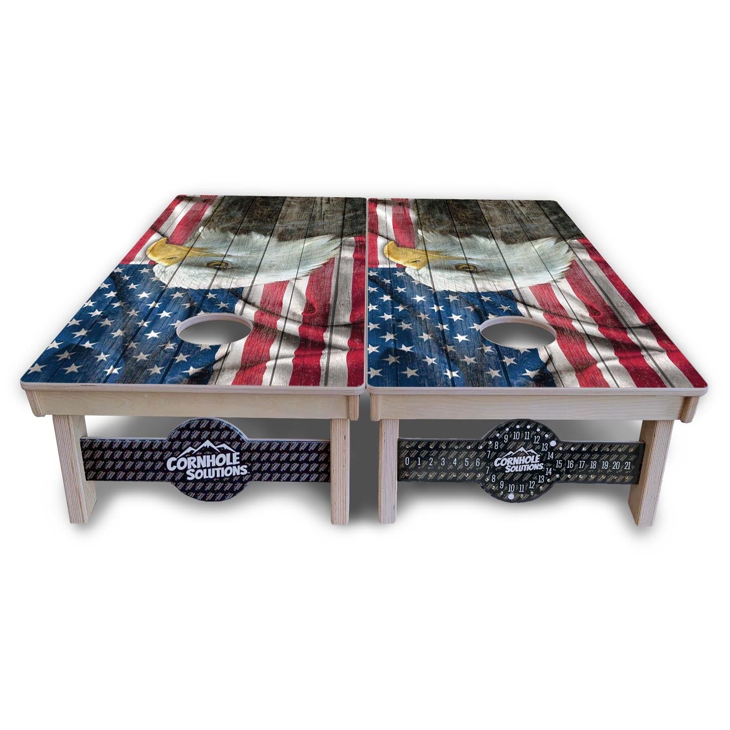 Faded Eagle Cornhole Boards - Professional Tournament Series - Free Shipping!
