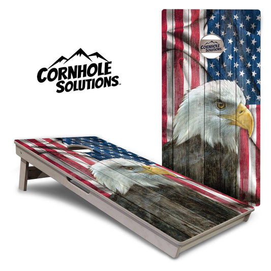 Faded Eagle Cornhole Boards - Professional Tournament Series - Free Shipping!
