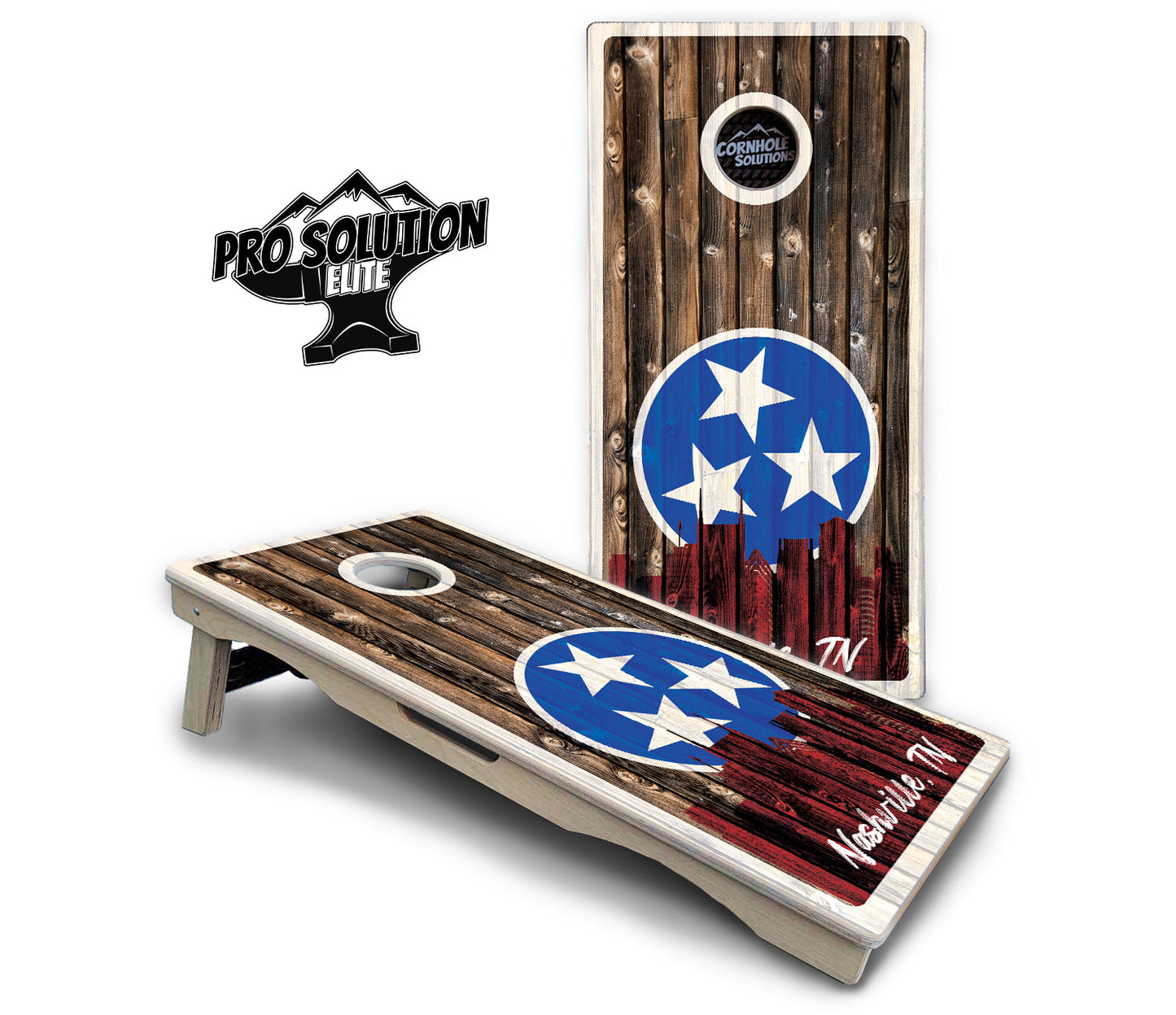 Nashville Cornhole Boards - Pro Solution Elite Series