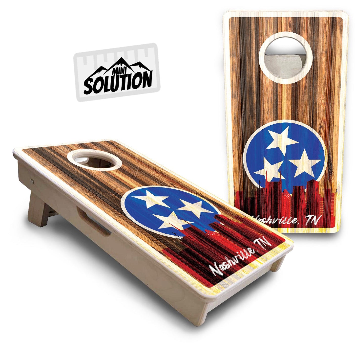 Mini Cornhole Boards - Nashville