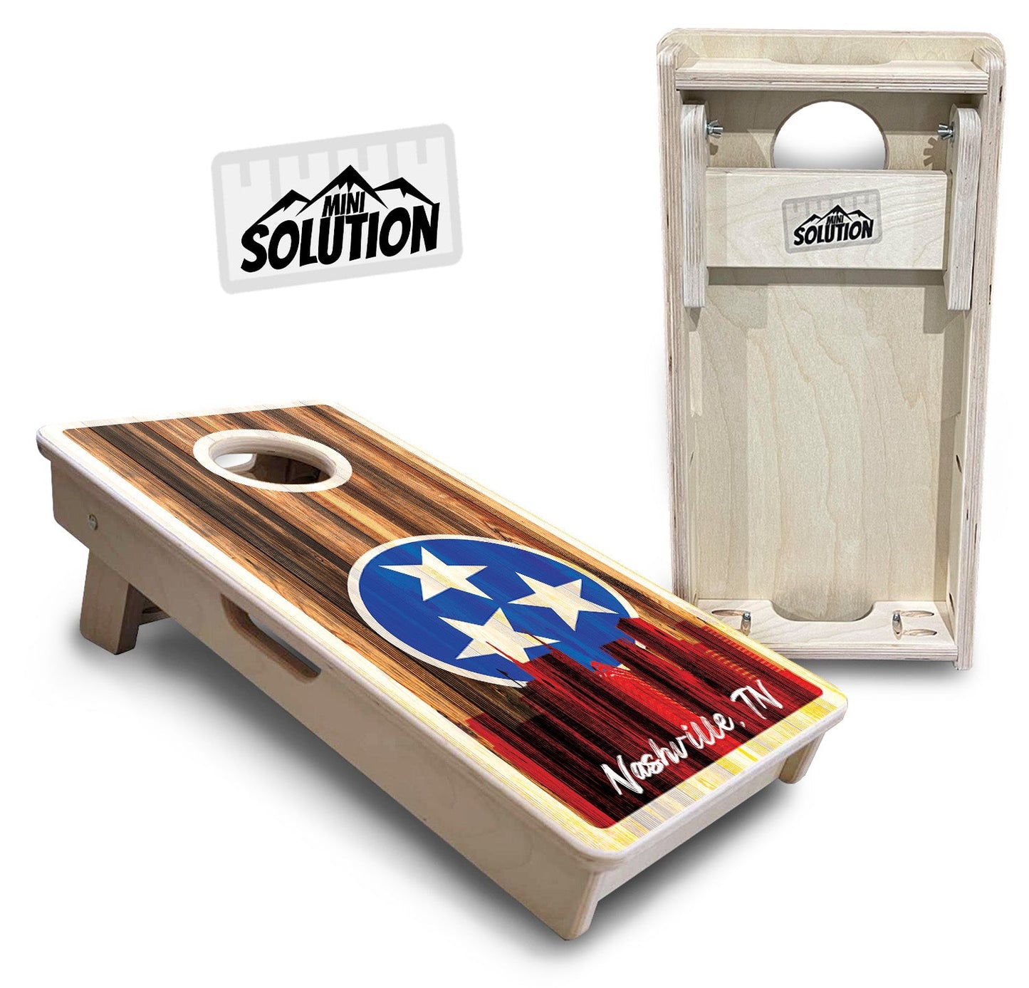 Mini Cornhole Boards - Nashville