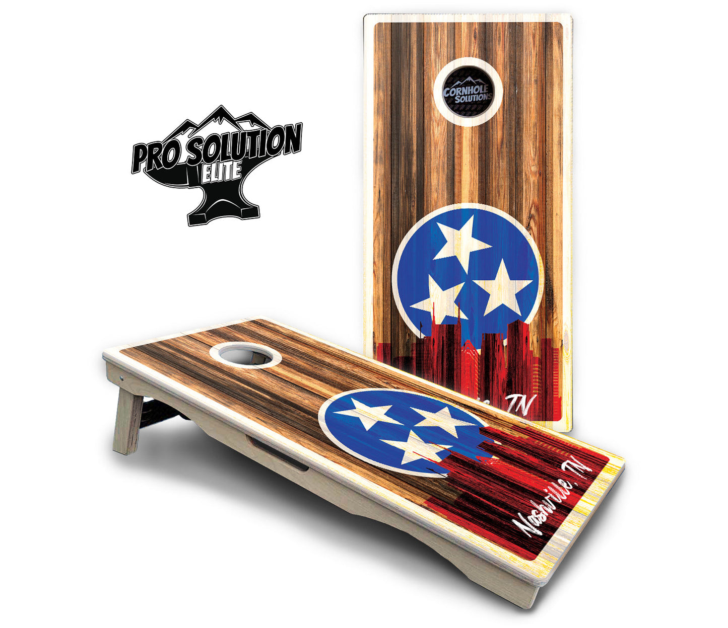 Nashville Cornhole Boards - Pro Solution Elite Series
