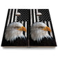 Eagle Flag Cornhole Boards - Backyard Series