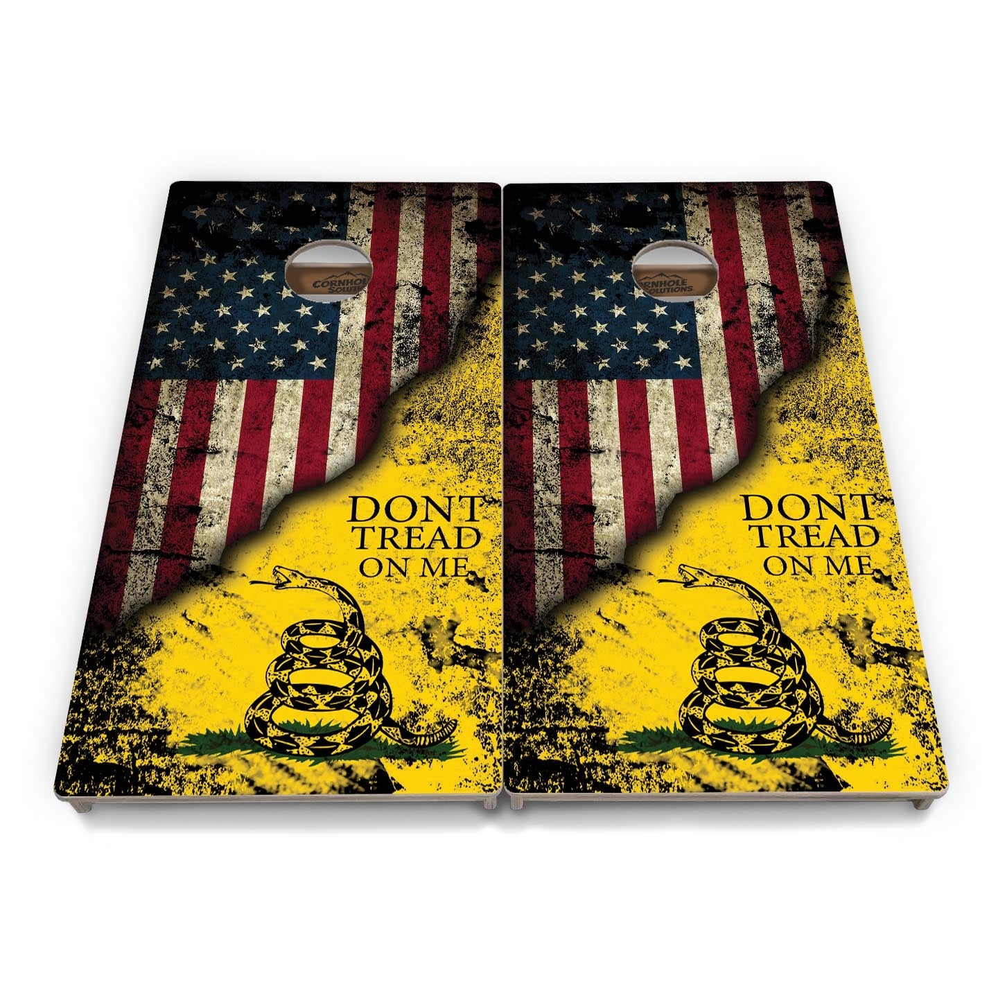 Don’t Tread on Me / We the People Cornhole Boards – Tournament Series