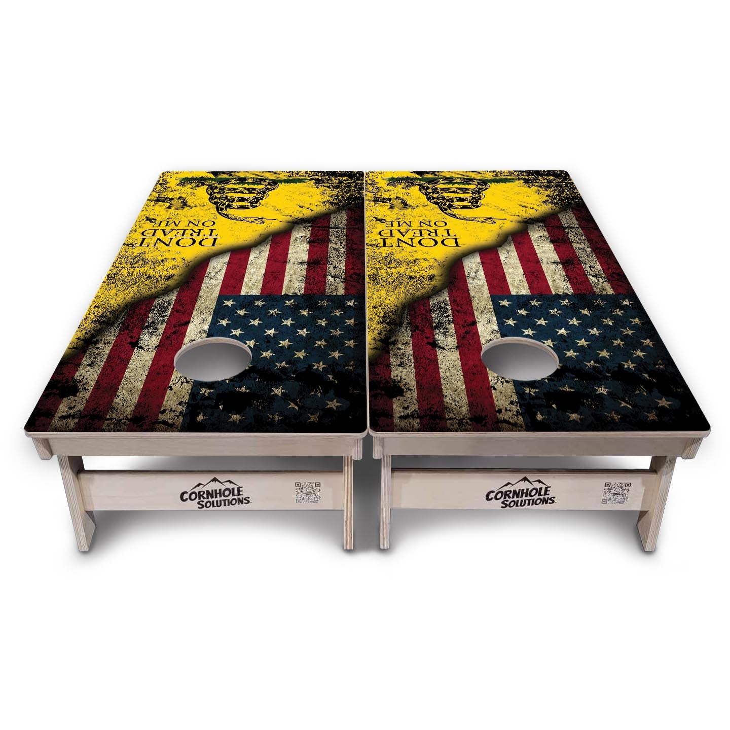 Don’t Tread on Me / We the People Cornhole Boards – Tournament Series