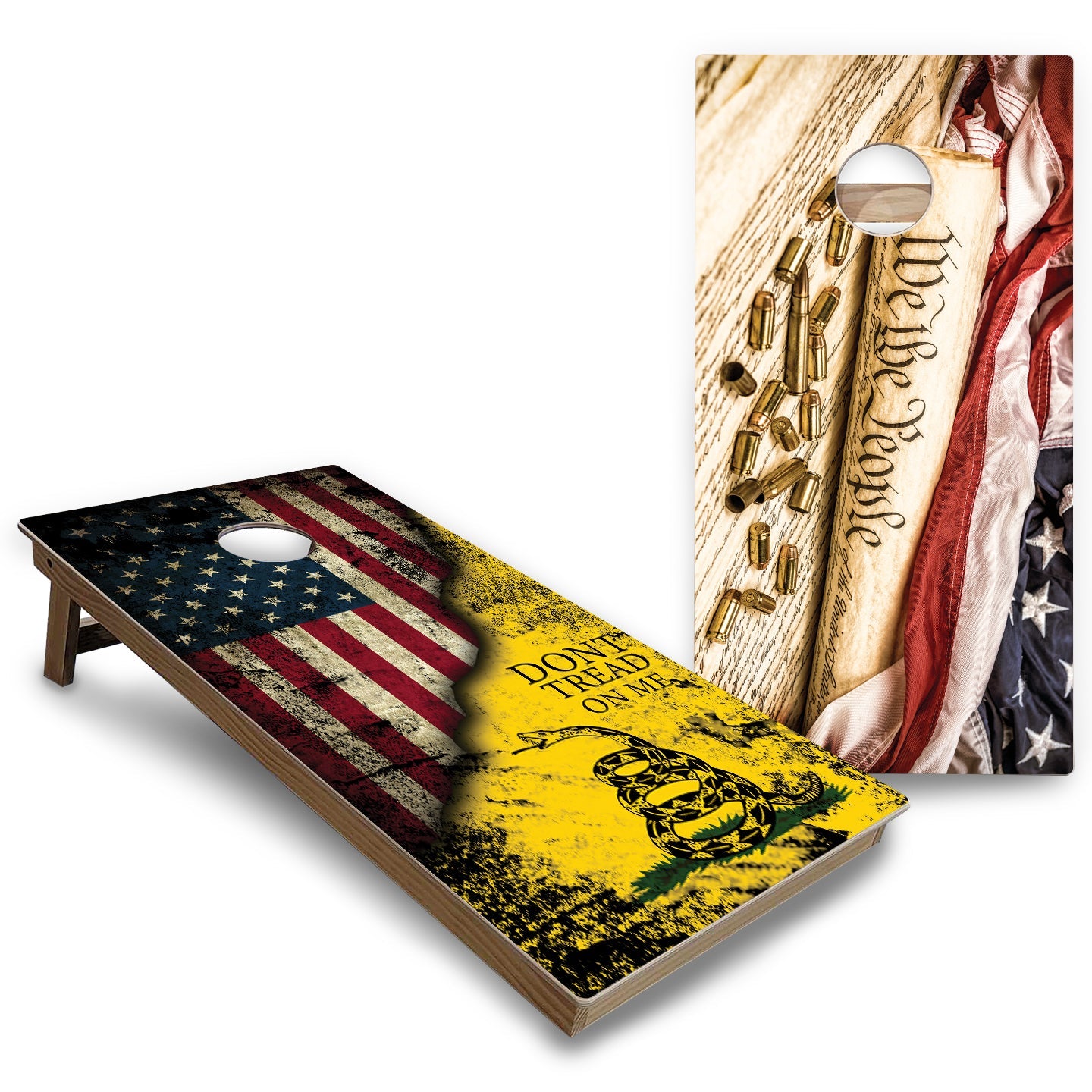 DTOM & WTP Cornhole Boards - Backyard Series