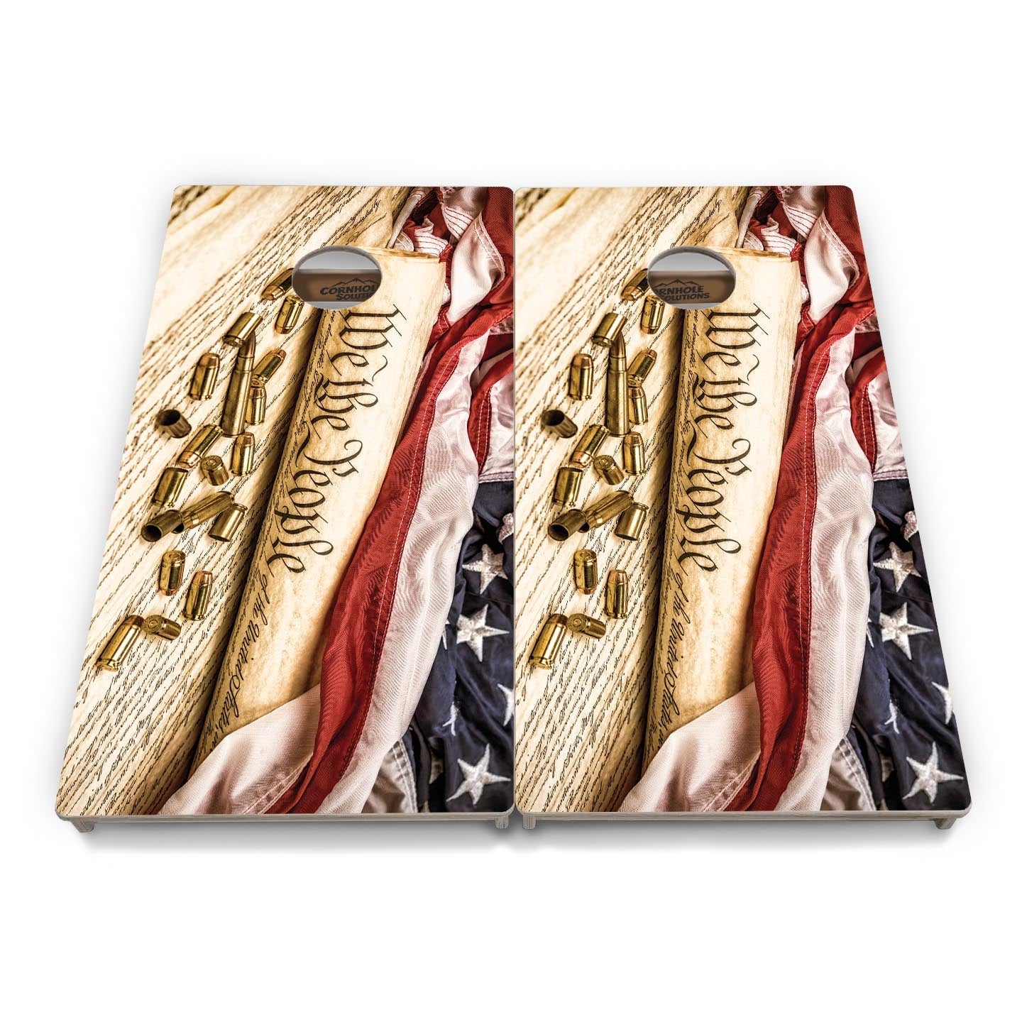 Don’t Tread on Me / We the People Cornhole Boards – Tournament Series