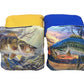 Gone Fishing Lake Jumping Fish Cornhole Boards