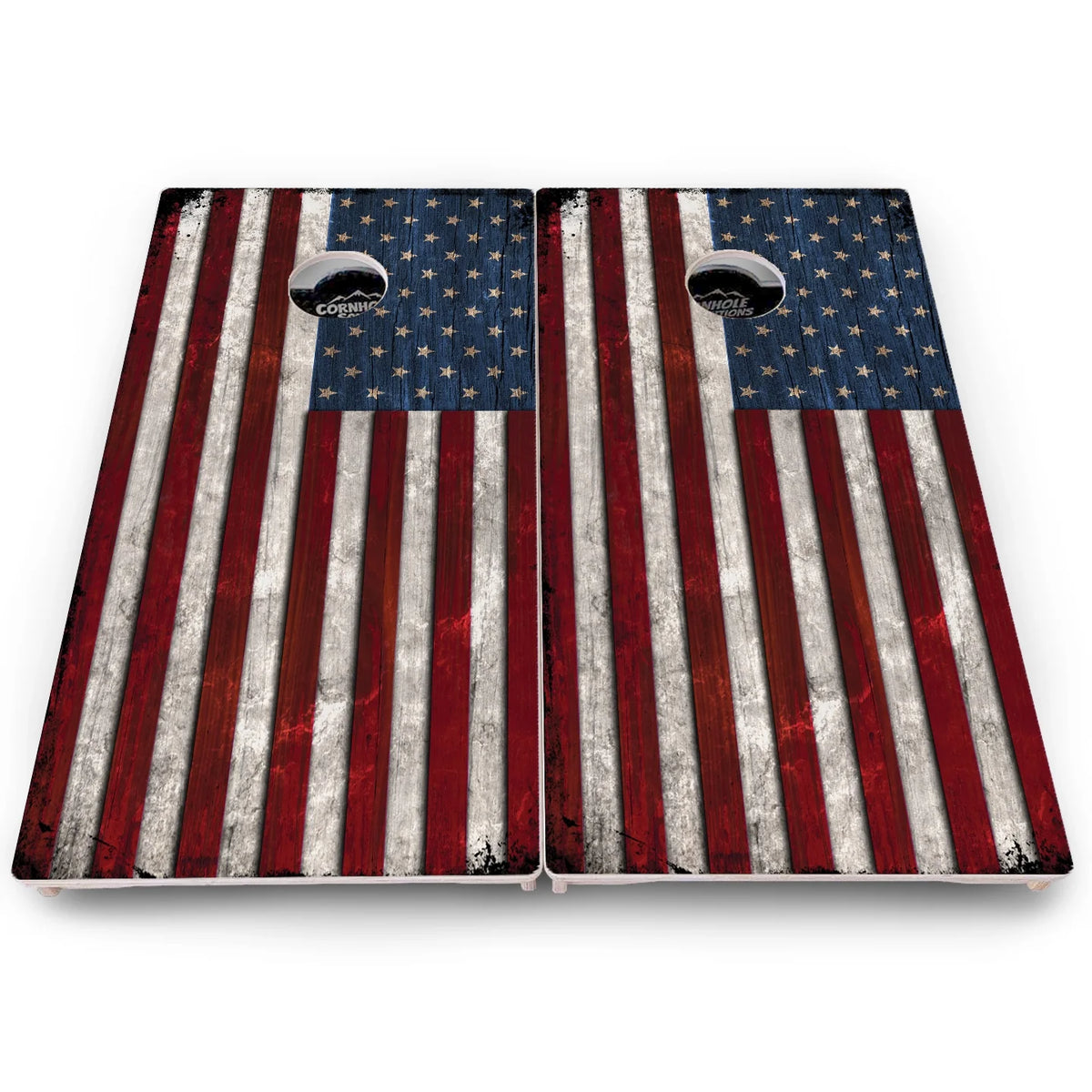 USA Flag Cornhole Boards – Pro Lite or Pro Elite