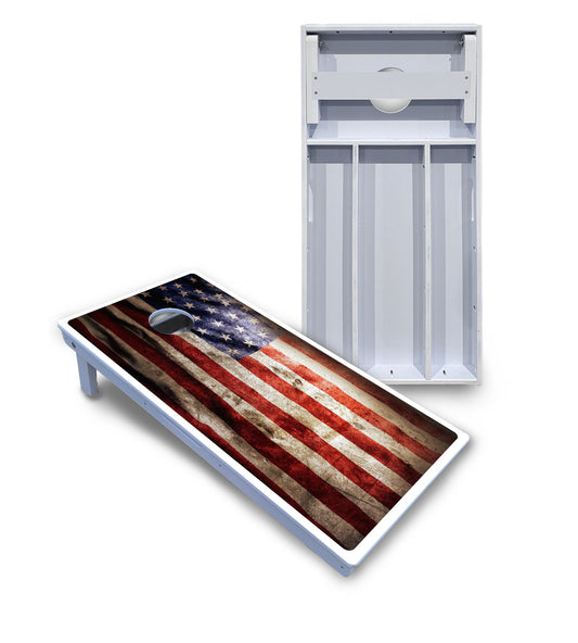 American Flag589 Cornhole Boards - All Weather Series