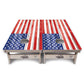 Whitewash Flag Cornhole Boards – Tournament Series