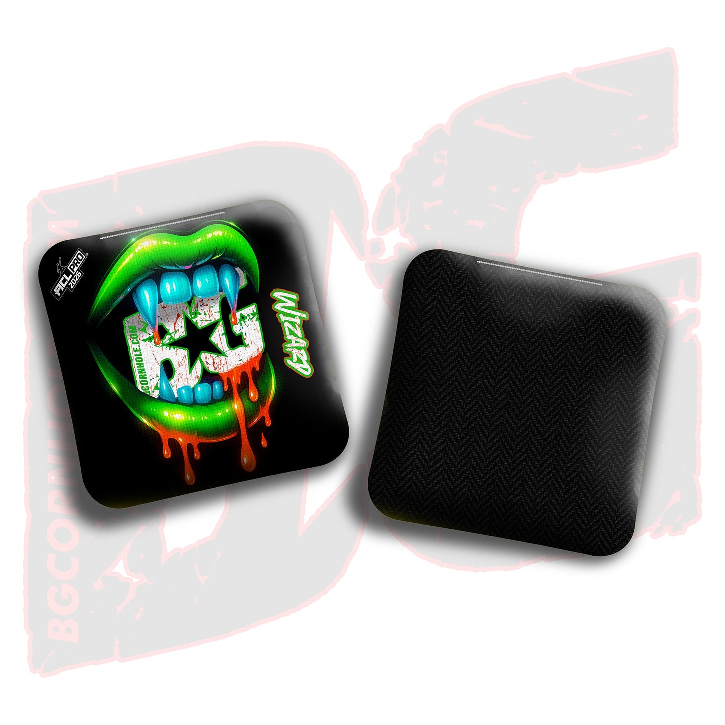 2026 BG Multiple Bag Models "Lethal Lips" - ACL Pro Stamped Cornhole Bags - SET OF 4 BAGS