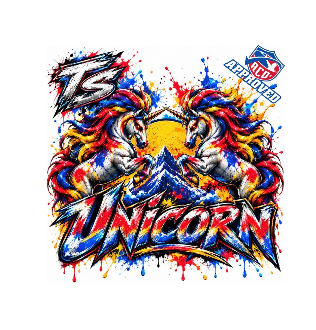 Throwing Stones ACO - Unicorn - set of 4