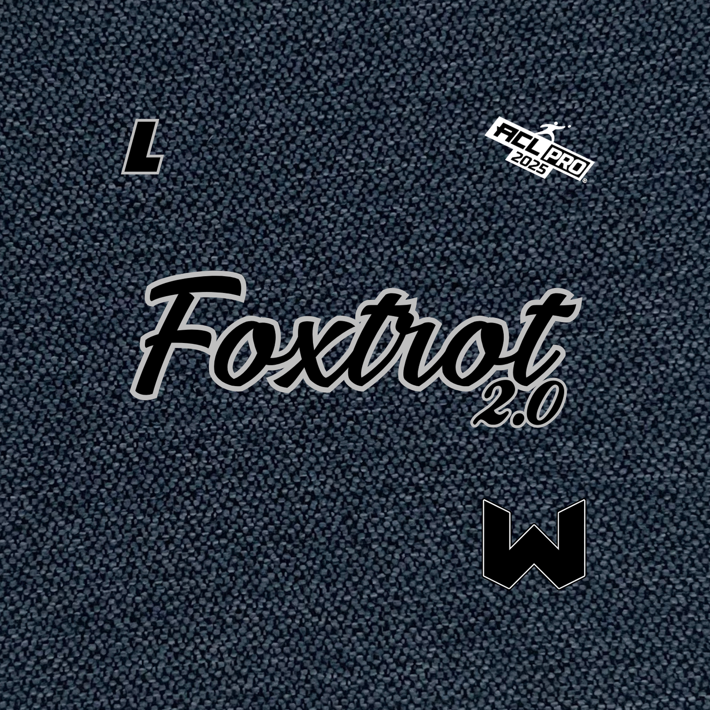 2026 Foxtrot 2.0 Simple - ACL Pro Stamped Cornhole Bags - Set of 4 bags