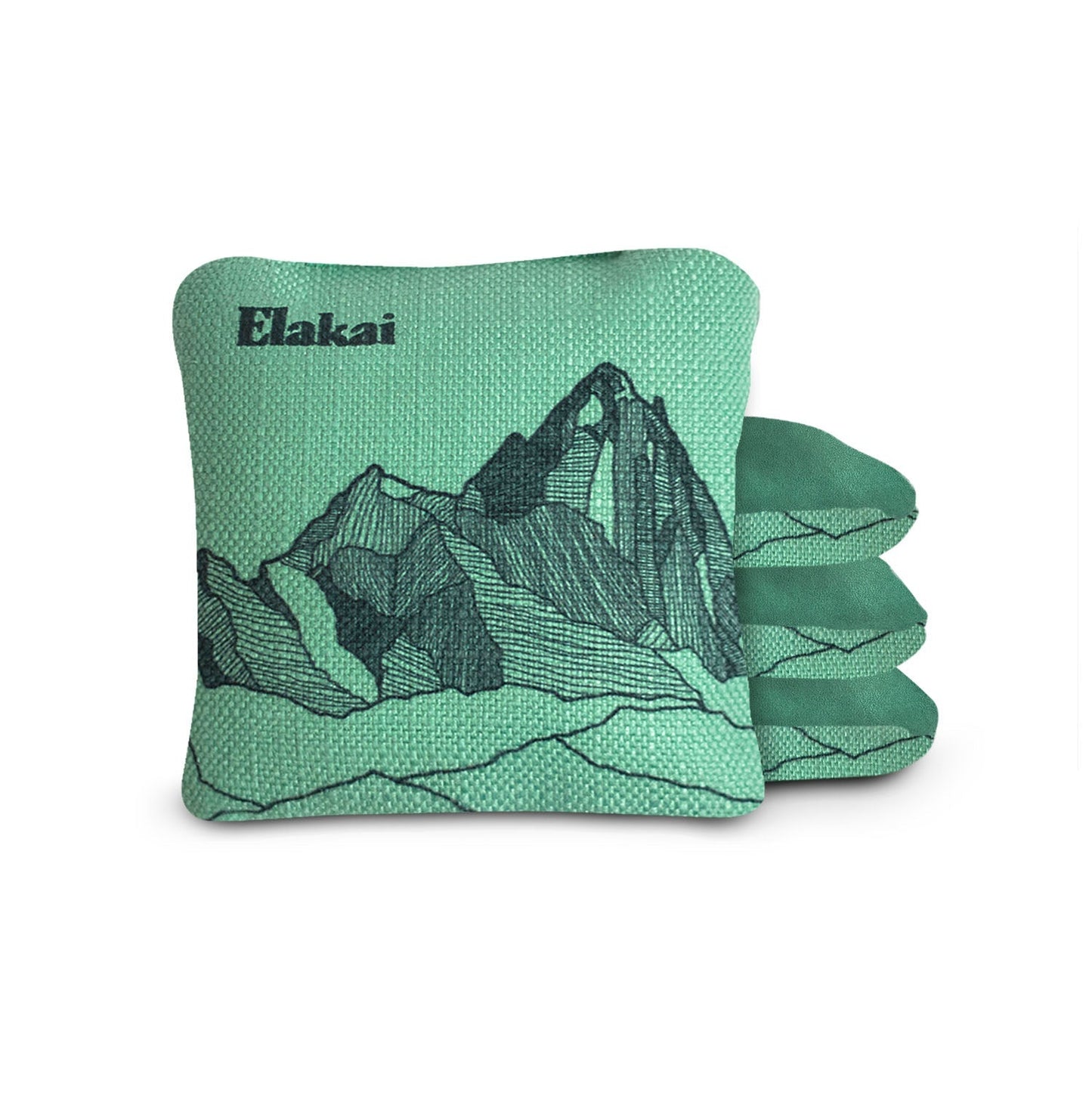 6-in Dual-Sided Cornhole Bags | Mt. Elakai Design Collection