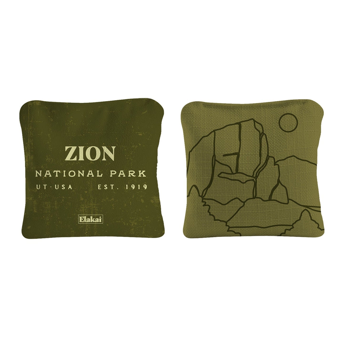 6-in Dual-Sided Cornhole Bags | National Parks Collection