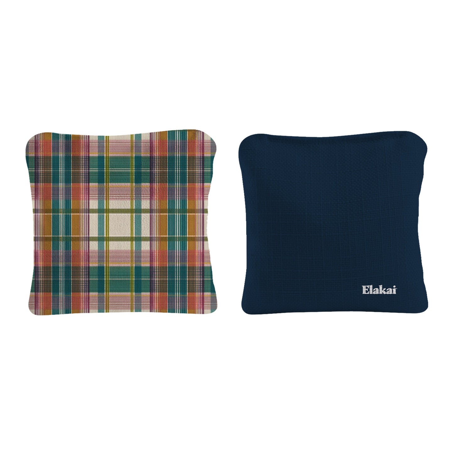 6-in Dual-Sided Cornhole Bags | Plaid Collection