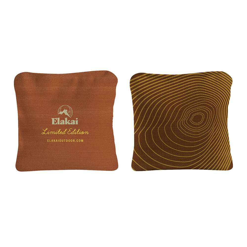 6-in Dual-Sided Cornhole Bags | Tree Rings Collection