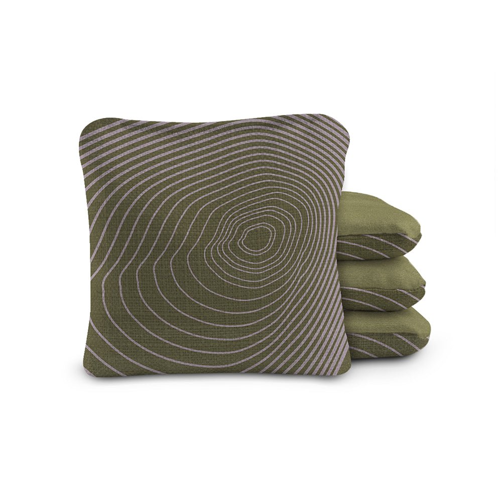 6-in Dual-Sided Cornhole Bags | Tree Rings Collection