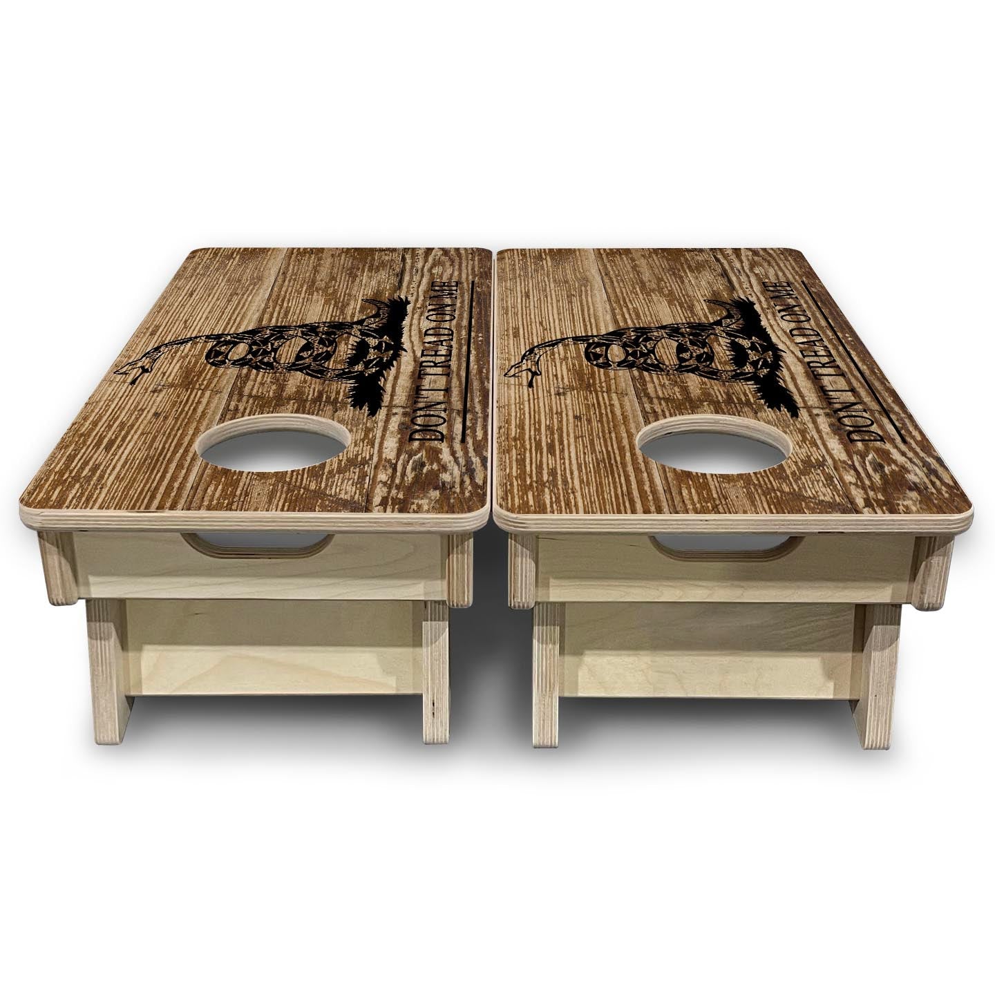 Wood DTOM - Mini or Vacation Size Cornhole Boards