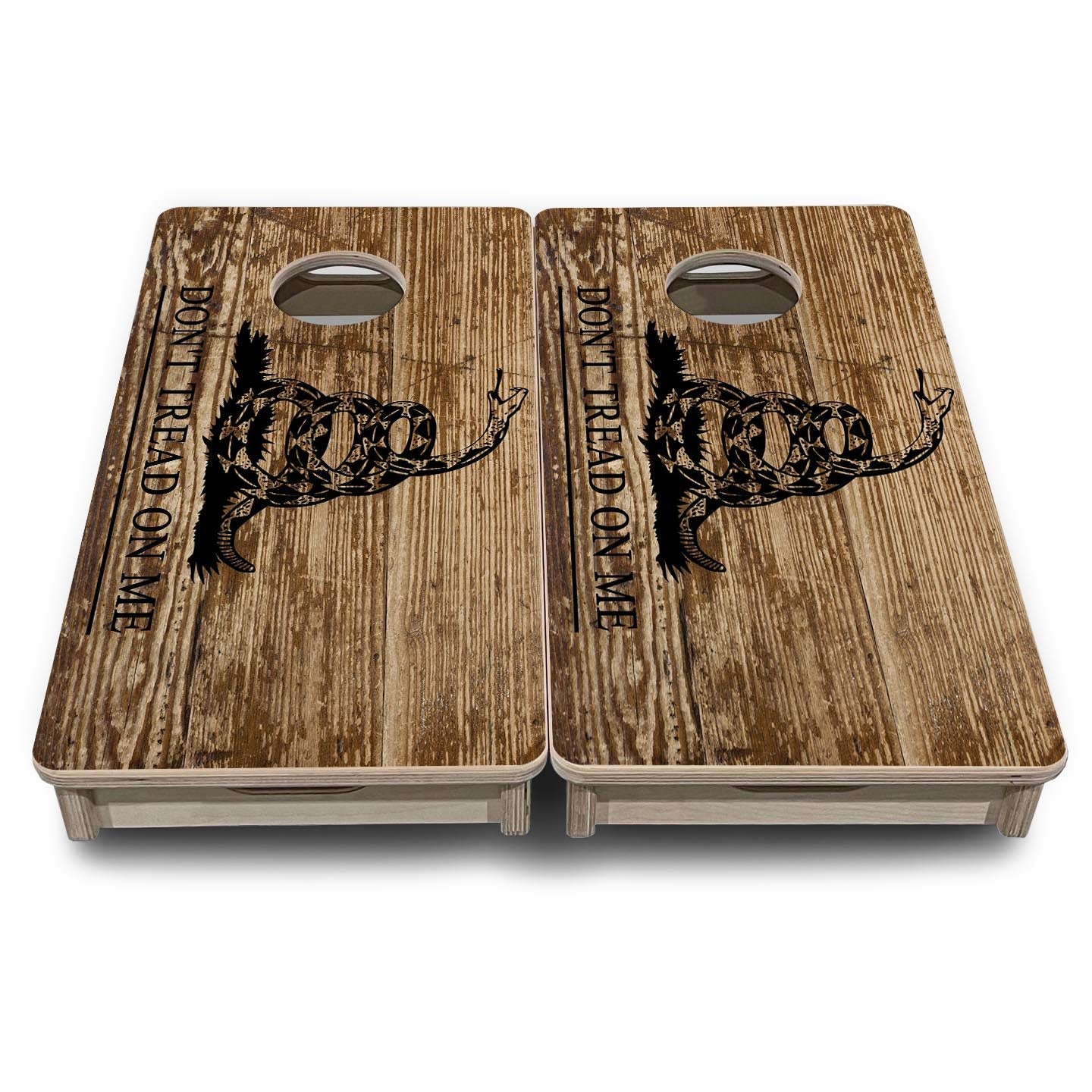 Wood DTOM - Mini or Vacation Size Cornhole Boards